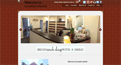 Desktop Screenshot of cavalieridental.net